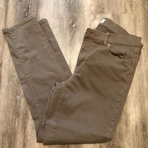 Loft skinny crop pants